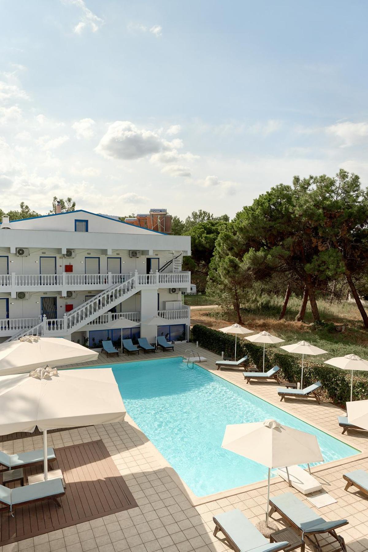 Kazaviti Hotel Prínos Exterior foto